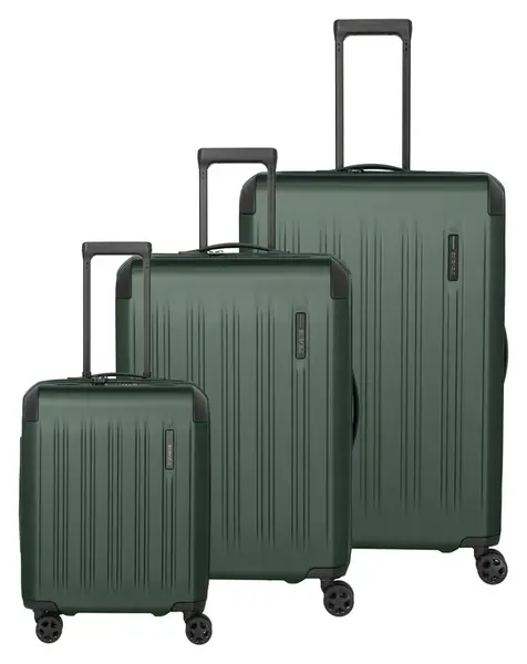 Sada cestovních kufrů Travelite Dynamiic S,M,L exp Green