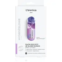 L’biotica Eye Patches Rejuvenating vyhlazující oční maska se šnečím extraktem 1 ks