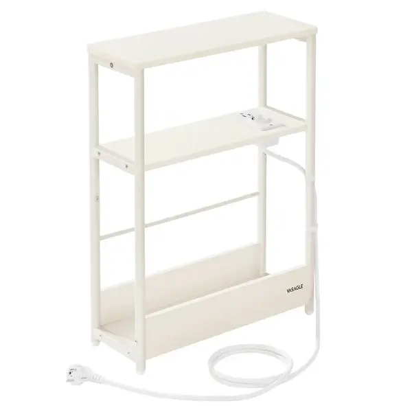 MID.YOU ODKLÁDACÍ STOLEK, bílá