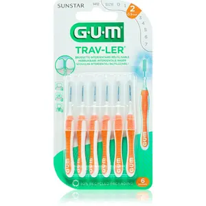 G.U.M Trav-Ler Interdental mezizubní kartáčky 0,9 mm 6 ks