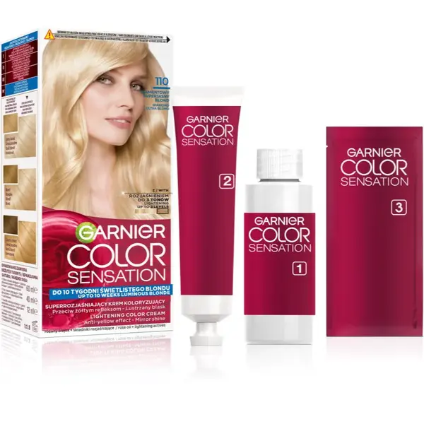 Garnier Color Sensation barva na vlasy odstín S10 Srebrzysty Blond 1 ks