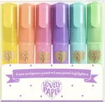 Pastelové mini zvýrazňovače