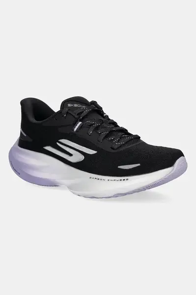 Běžecké boty Skechers GO RUN RIDE 12 dámské, černá barva, 172200