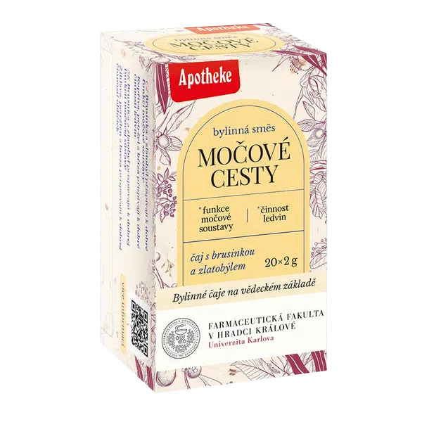 APOTHEKE Čaj Močové cesty Farmaceutická fakulta 20 x 2 g