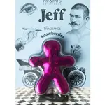 Mr&Mrs Fragrance Jeff Chrome Strawberries - vůně do auta