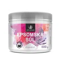 Allnature Epsomská sůl Levandule 500 g