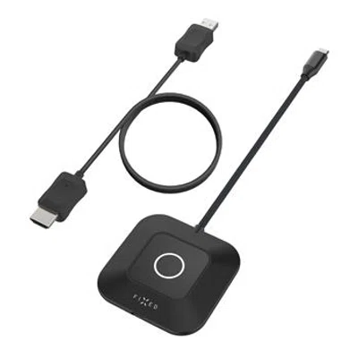 Bezdrátový HDMI Adaptér FIXED AirLink, 100W, PD 3.0, černá