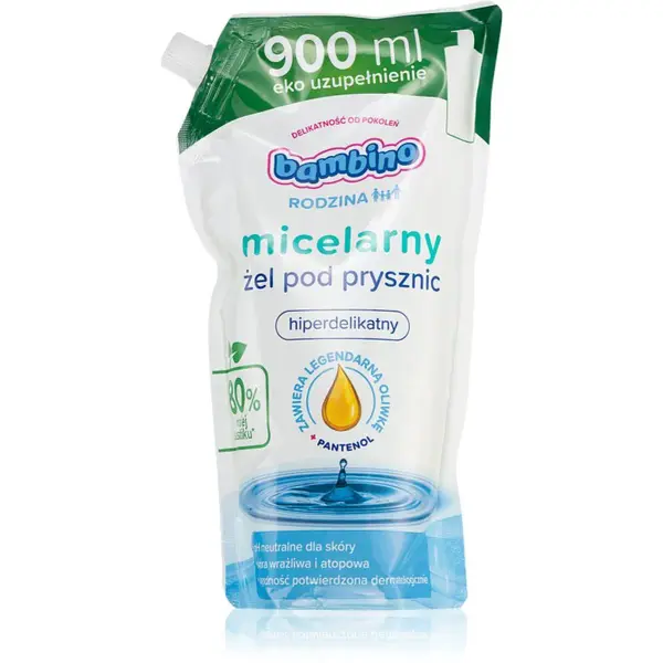 Bambino Family Refill Micellar micelární sprchový gel – náhradní náplň 900 ml
