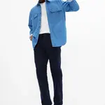 Manšestrové kalhoty slim GapFlex Washwell - Pánské