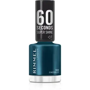 Rimmel 60 Seconds Super Shine lak na nehty odstín 103 Emerald 8 ml