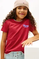 Dětské tričko Tommy Hilfiger růžová barva, KG0KG08805