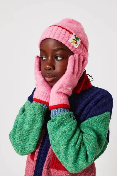 Dětská čepice s příměsí vlny Bobo Choses Roll The Dice