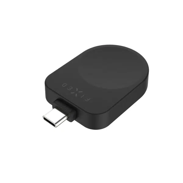 Nabíjecí USB-C adaptér FIXED pro Samsung Galaxy Watch kompatibilní s Powerstation Uni, černá