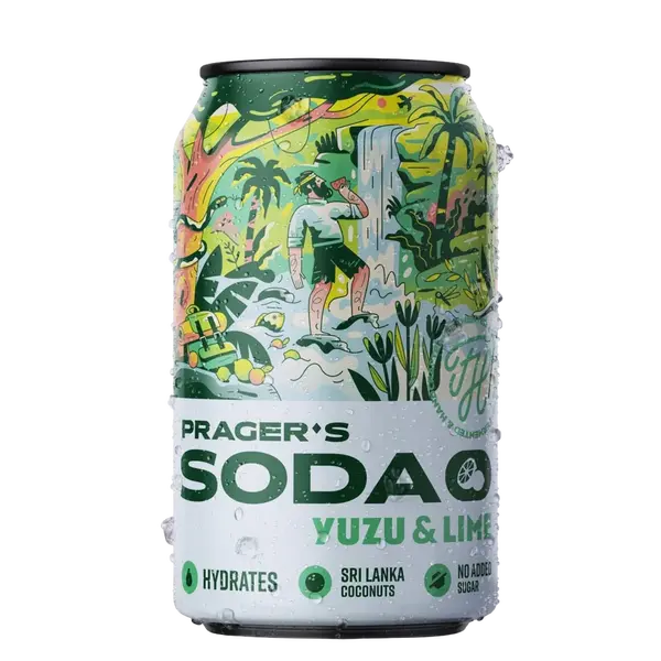PRAGER'S Soda Yuzu&Lime 330 ml