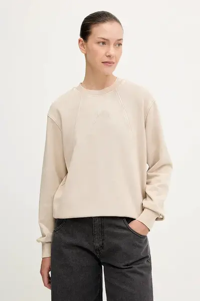 Bavlněná mikina G-Star Washed a line script