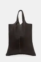 Kožená kabelka Answear.LAB hnědá barva