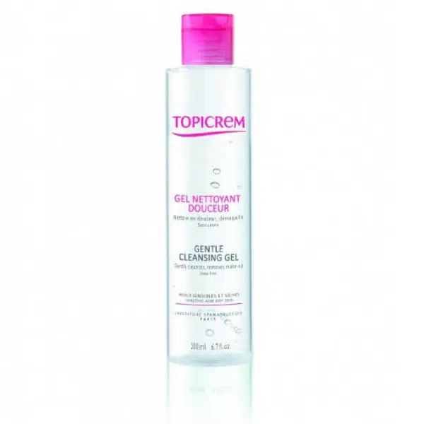 Topicrem Umývací gél na tvár, telo a vlasy (Gentle Cleansing Gel) 200 ml