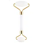 Palsar 7 Masážny valček na tvár biely jadeit (White Jade Face Roller)