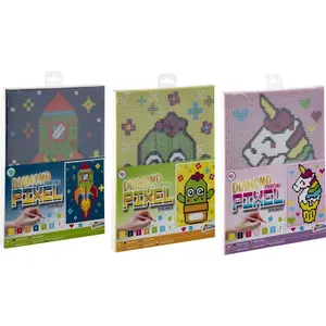 Maľovanie Diamond Pixel na plátno