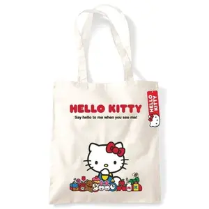 Hello Kitty taška prírodná