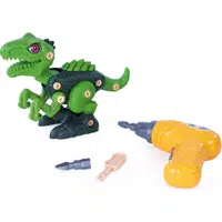 Rappa Dinosaurus skrutkovací Velociraptor so skrutkovačom na batérie