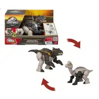 Jurassic World Dinosaurus s transformáciou Dvojité nebezpečenstvo Indoraptor a Brachiosaurus