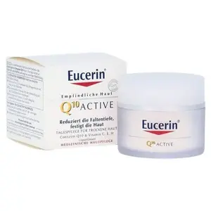 Eucerin Vyhladzujúci denný krém proti vráskam pre všetky typy citlivej pleti Q10 Active 50 ml