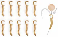 Zfish rovnátka pop-up hook aligner 10 ks