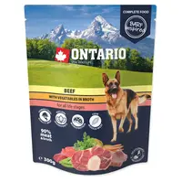 ONTARIO Vrecko hovädzie so zeleninou vo vývare 300 g