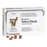 PHARMA NORD Bioaktívny selén + zinok 60 tabliet