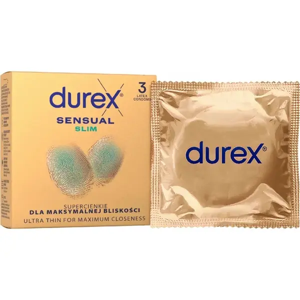 DUREX Sensual slim 3 kusy