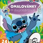 Omalovánky se samolepkami Lilo & Stitch