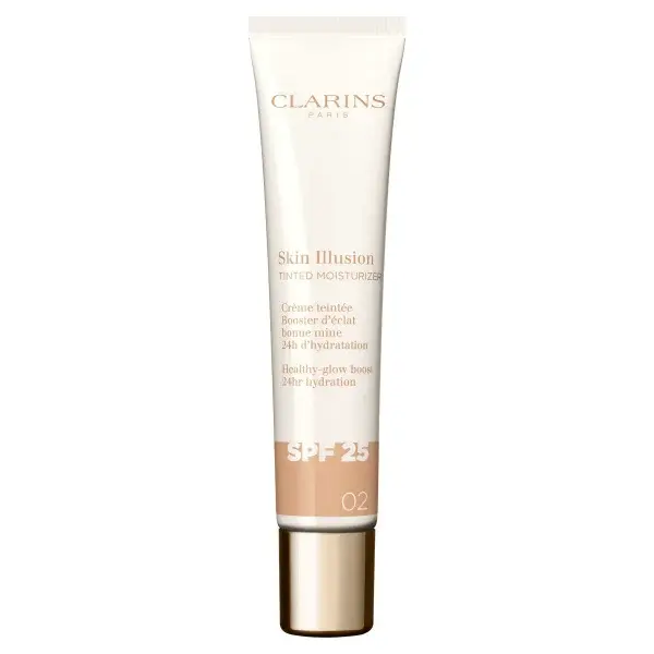 Clarins SKIN ILLUSION TINTED MOISTURIZER SPF25 zatónovaný hydratační krém - 2.5 40 ml