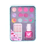 Sada oční stíny a lak na nehty plechová dóza