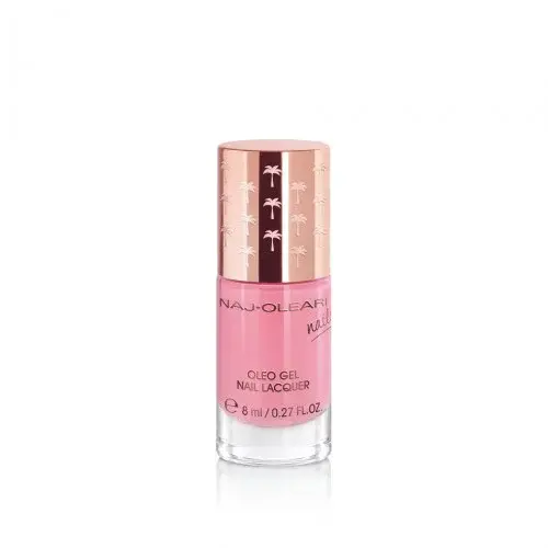 Naj-Oleari Oleo gel Nail Lacquer lak na nehty s gelovým efektem - 13 water lily pink 8 ml