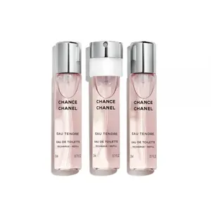 CHANEL CHANCE EAU TENDRE TWIST AND SPRAY SADA NÁPLNÍ 3 x 20 ML – EAU DE TOILETTE - EAU DE TOILETTE 3X20ML 3x 20 ml