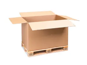 10 ks - Prepravný EUROBOX  1200x800x800 5VVL so skladaným dnom