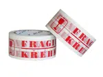 6 ks - Páska samolepiaca PP 50x66 tlač FRAGILE - Křehké