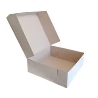 50 ks - Tortová krabica biela 300x300x100mm