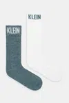 Ponožky Calvin Klein Jeans 2-pack zelená barva, 701235978