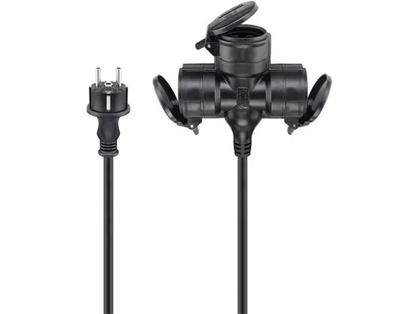 Prodlužovací kabel 3 zásuvky 25m GOOBAY 65439