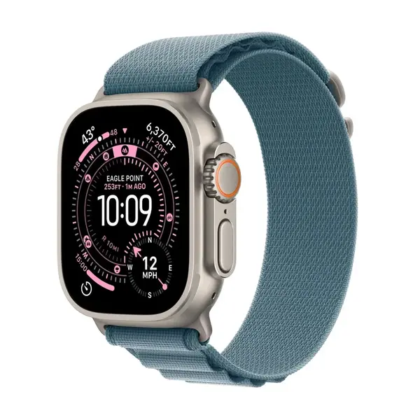 Apple Watch Ultra 3 -49 mm Alpine Loop přírodní/světlemodré L