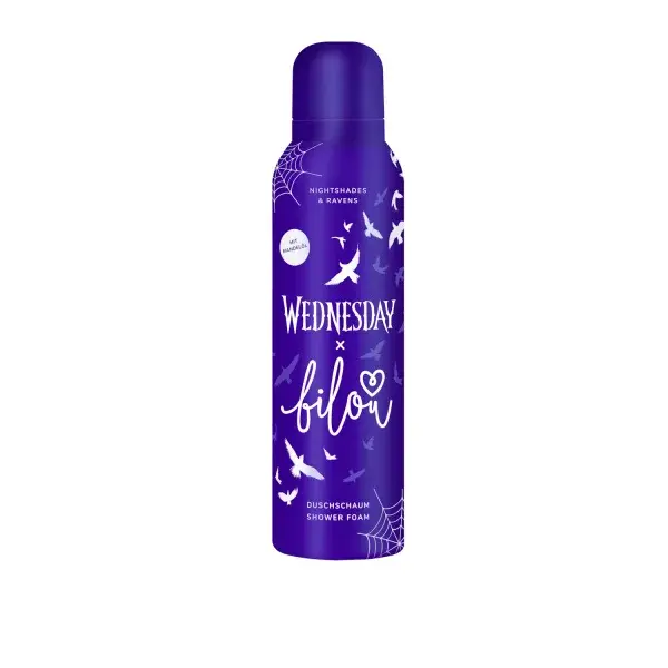 Bilou Sprchová pěna Nightshades & Ravens krémová sprchová pěna 200 ml