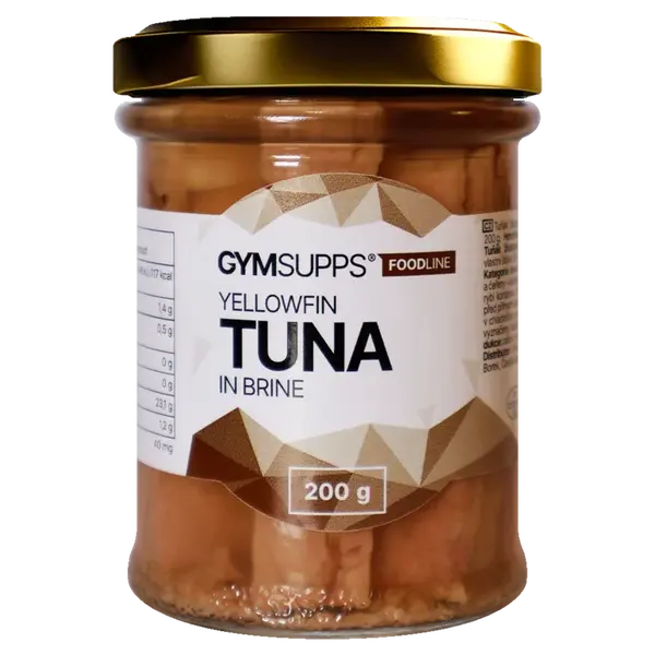 GymSupps Filé z tuniaka žltoplutvého vo vlastnej šťave