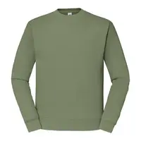 Oliwkowa bluza męska Set-in Sweat Fruit of the Loom