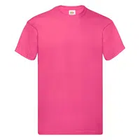 Pink T-shirt Original Fruit of the Loom