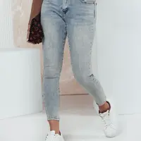 Spodnie damskie CURVEON z push up'em jeansowe Dstreet