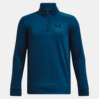 Under Armour Mikina UA Armour Fleece 1/4 Zip-BLU - Kluci