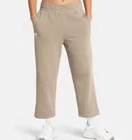 Dámské tepláky Under Armour Rival Terry Crop Wide Leg