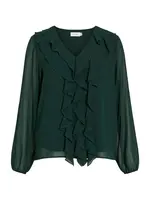 VILA Blúzka 'VIANE'  zelená